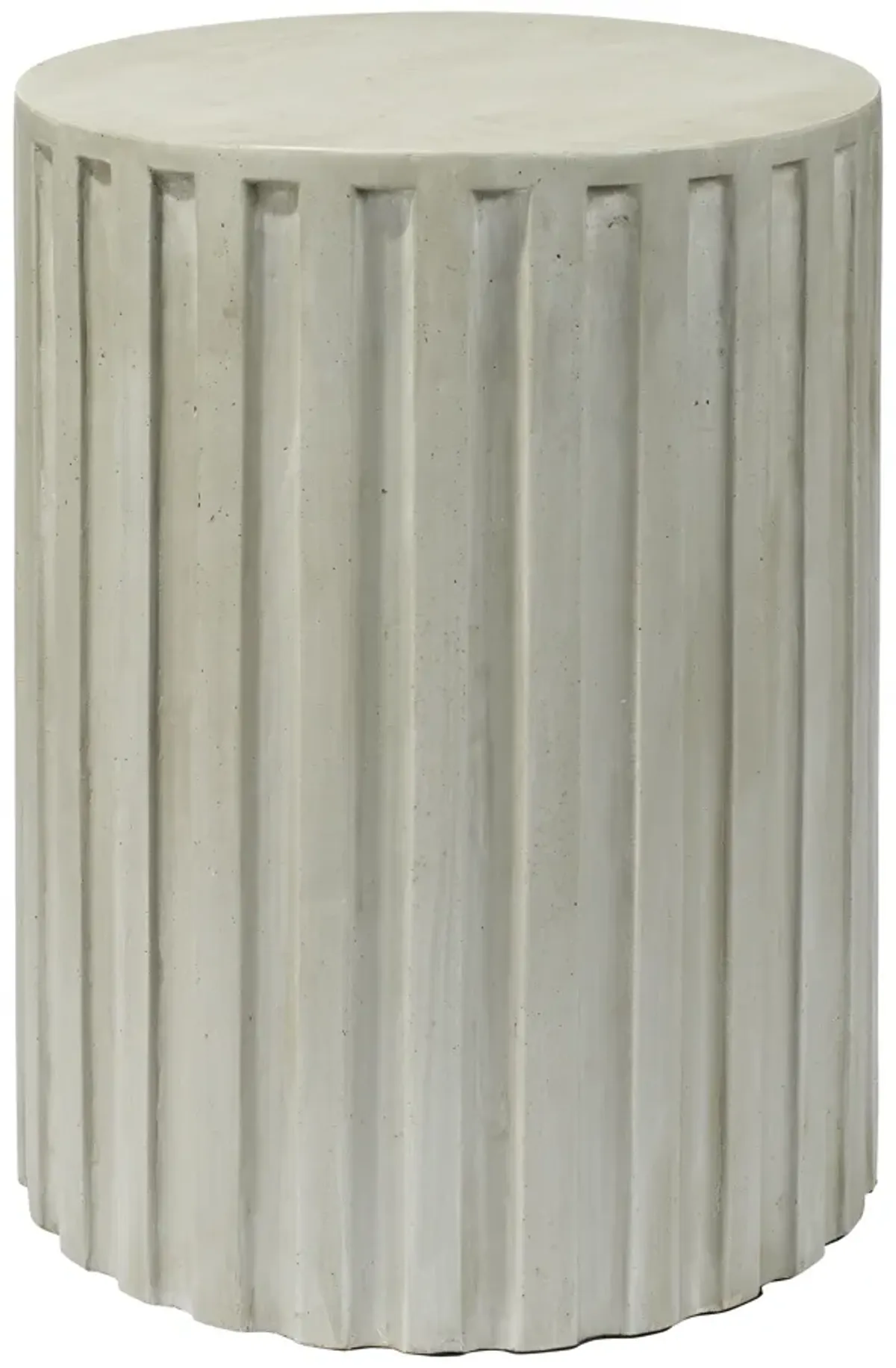 Fluted Column Side Table