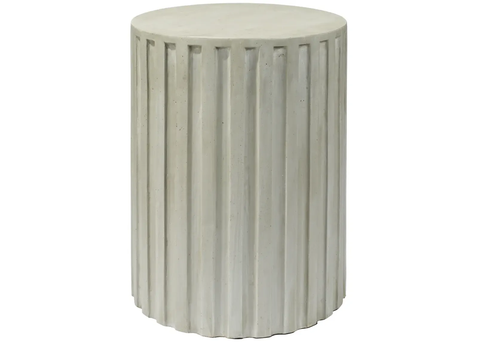 Fluted Column Side Table