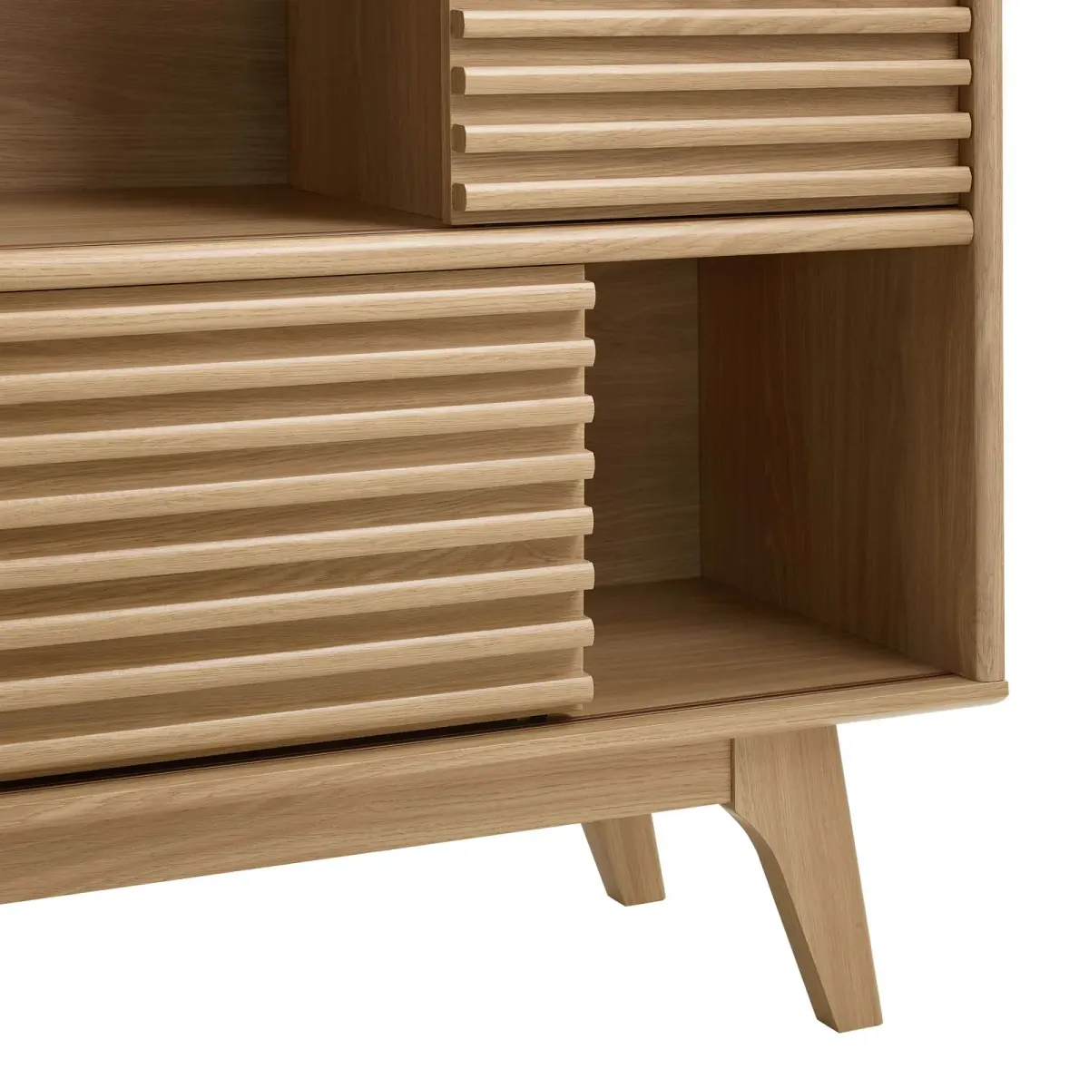 Render Three-Tier Display Storage Cabinet Stand