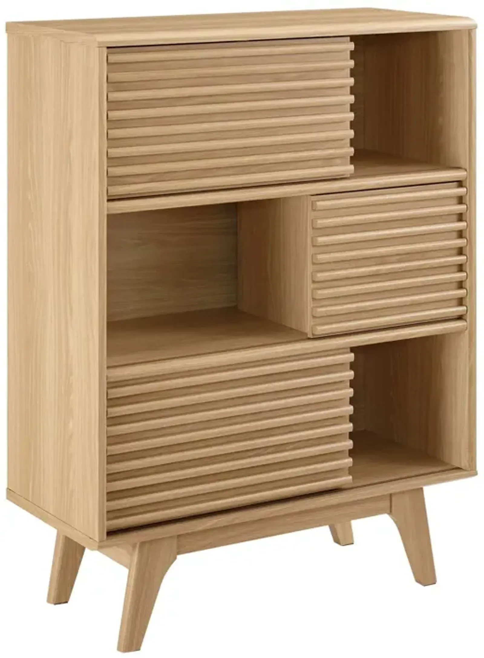 Render Three-Tier Display Storage Cabinet Stand