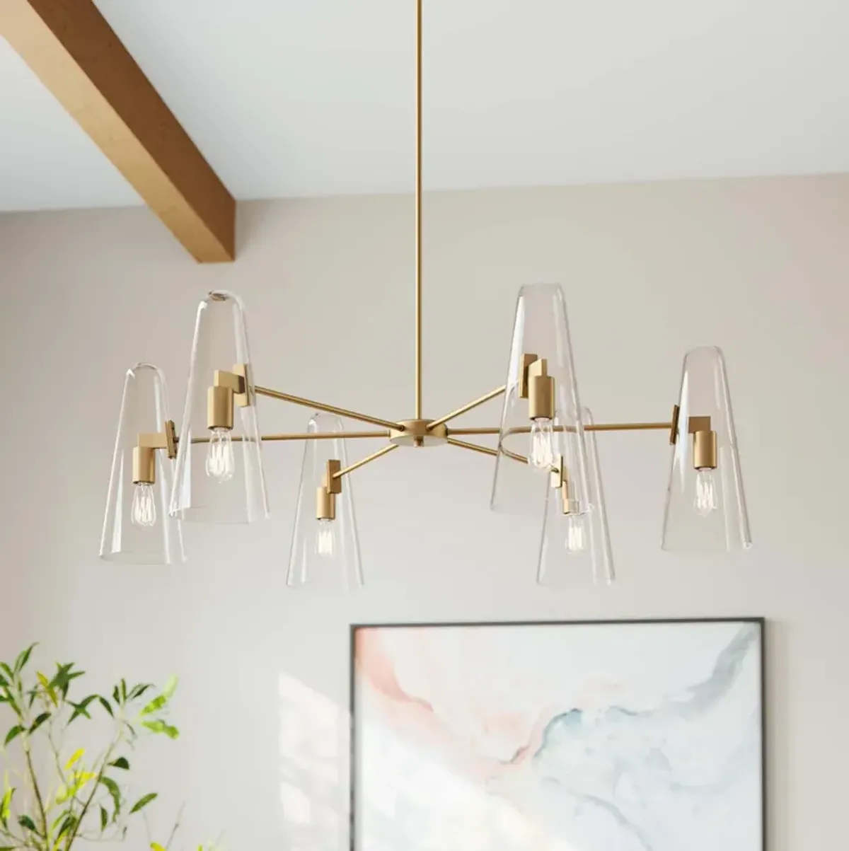 Beacon 6-Light Chandelier