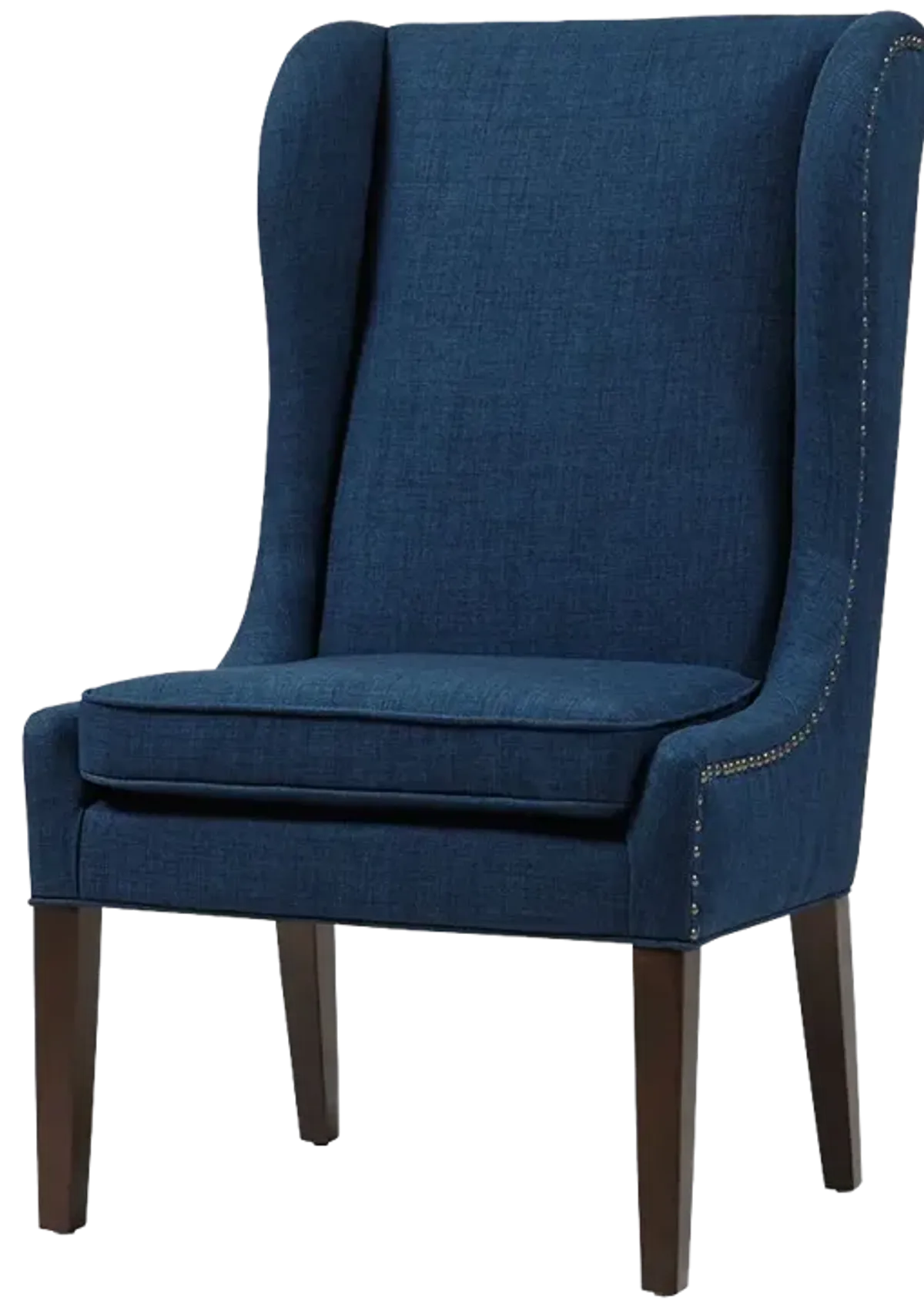 Madison Park Garbo Dark Blue Captains Dining Chair