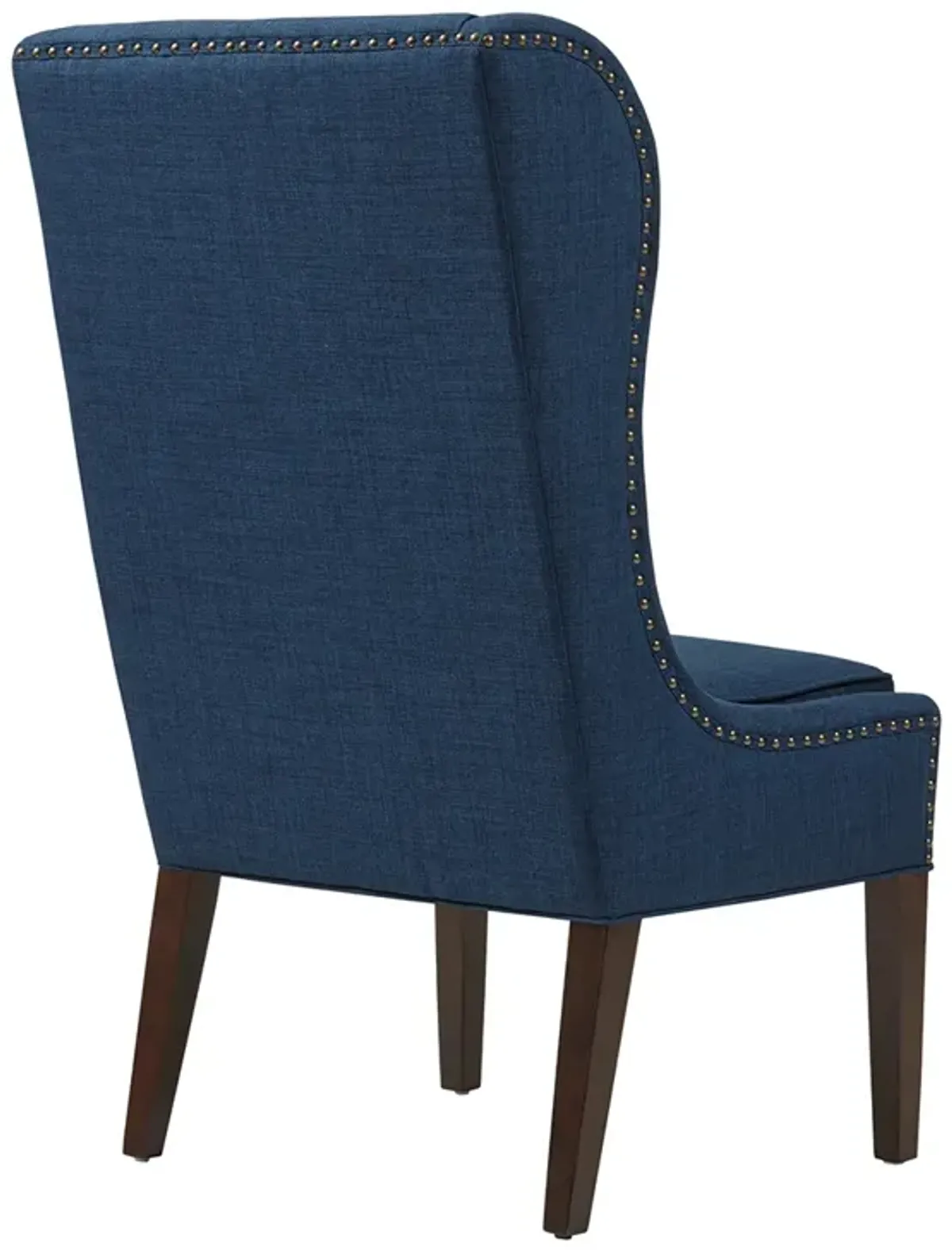 Madison Park Garbo Dark Blue Captains Dining Chair