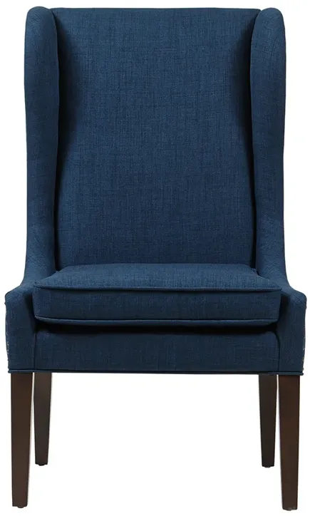 Madison Park Garbo Dark Blue Captains Dining Chair