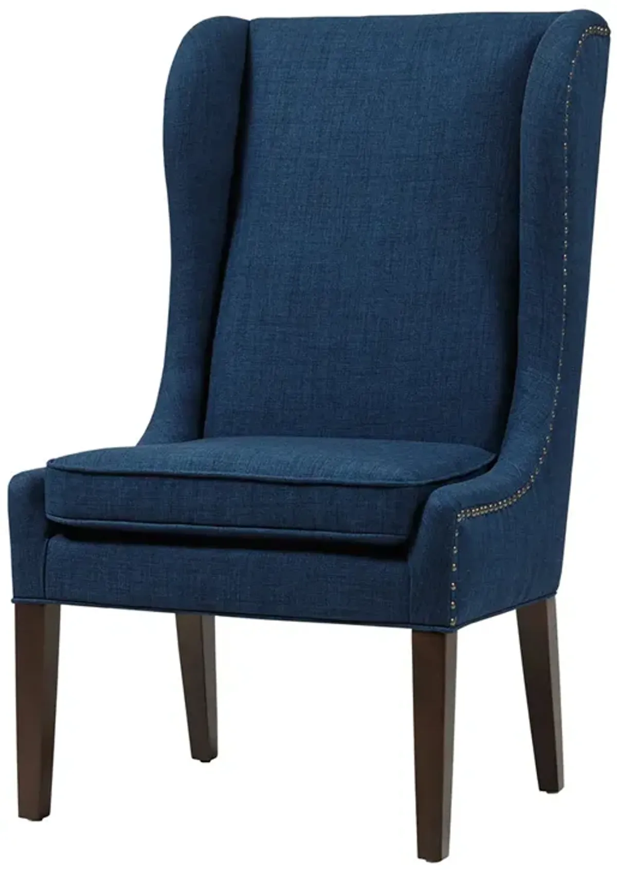 Madison Park Garbo Dark Blue Captains Dining Chair