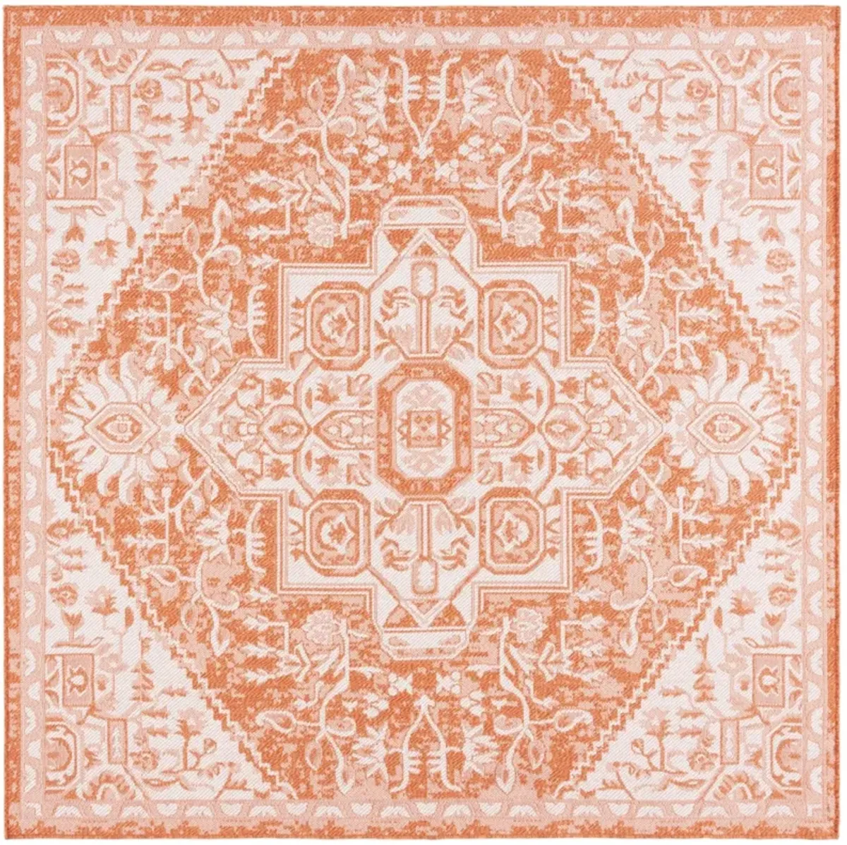 BERMUDA 841 RUST  6'-7' X 6'-7' Square Square Rug