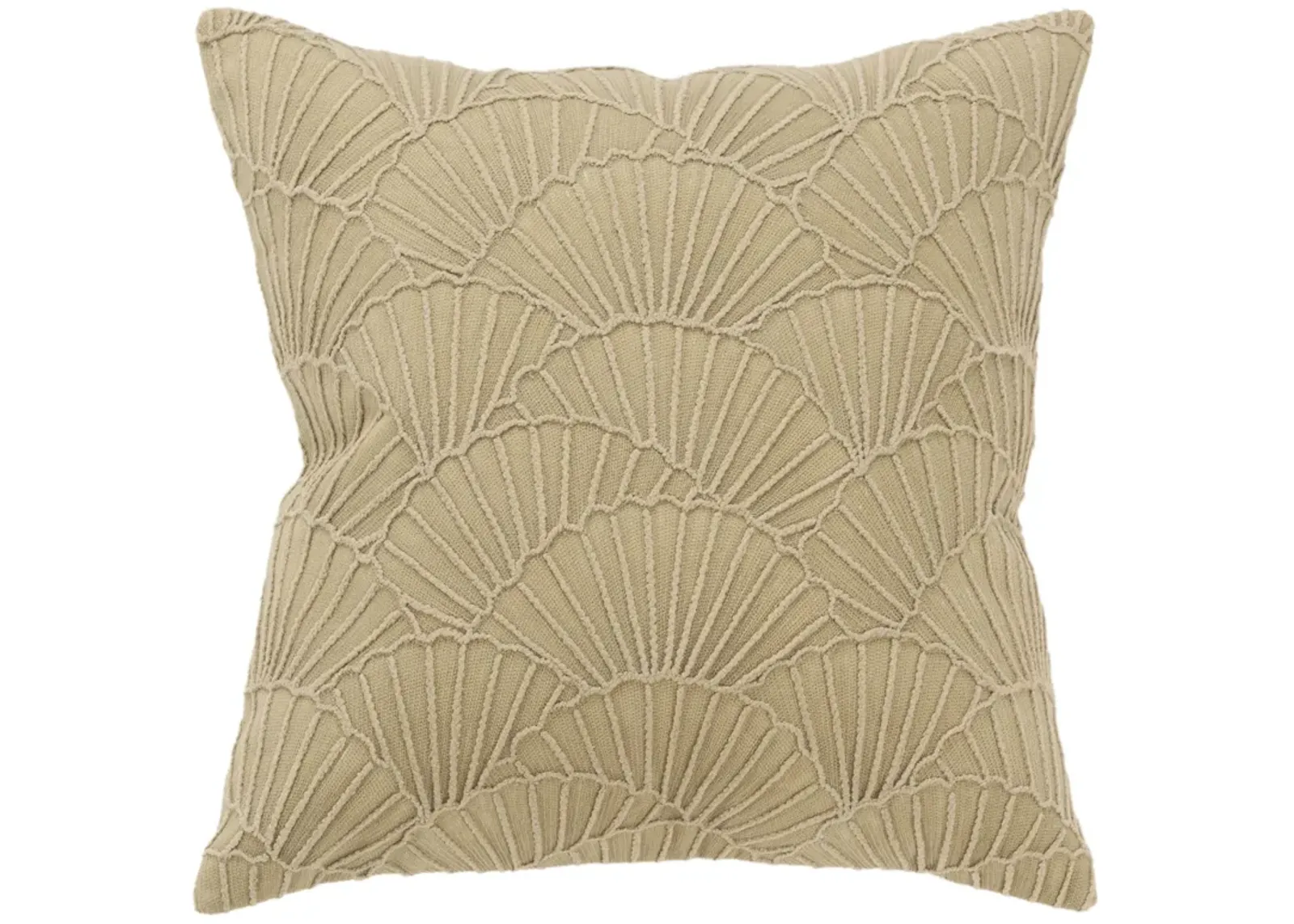 fan khaki Pillow