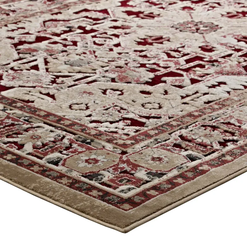 Grania Ornate Vintage Floral Turkish 8x10 Area Rug