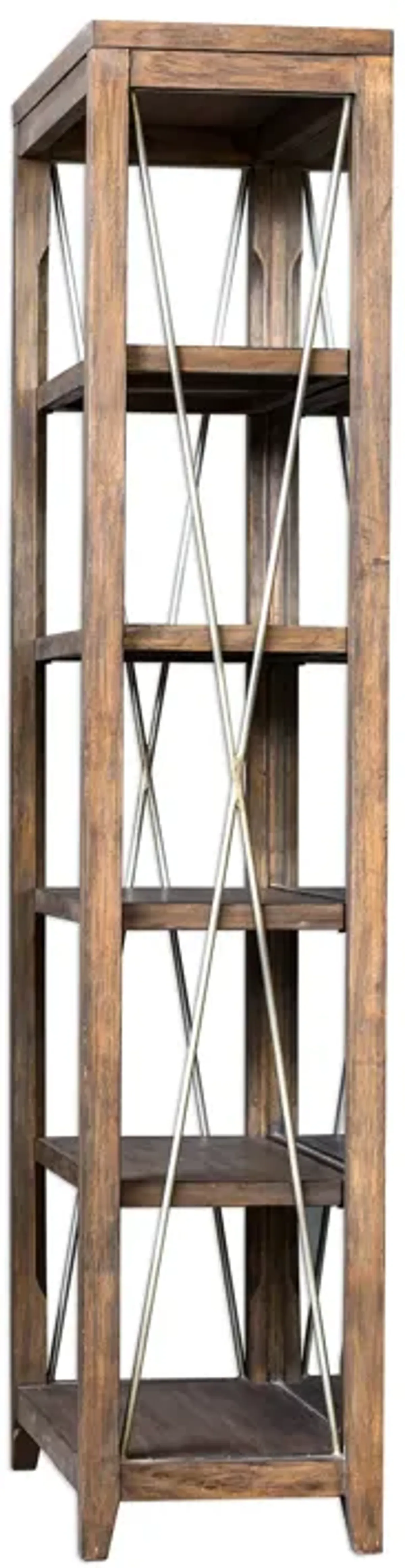 Delancey Weathered Oak Etagere