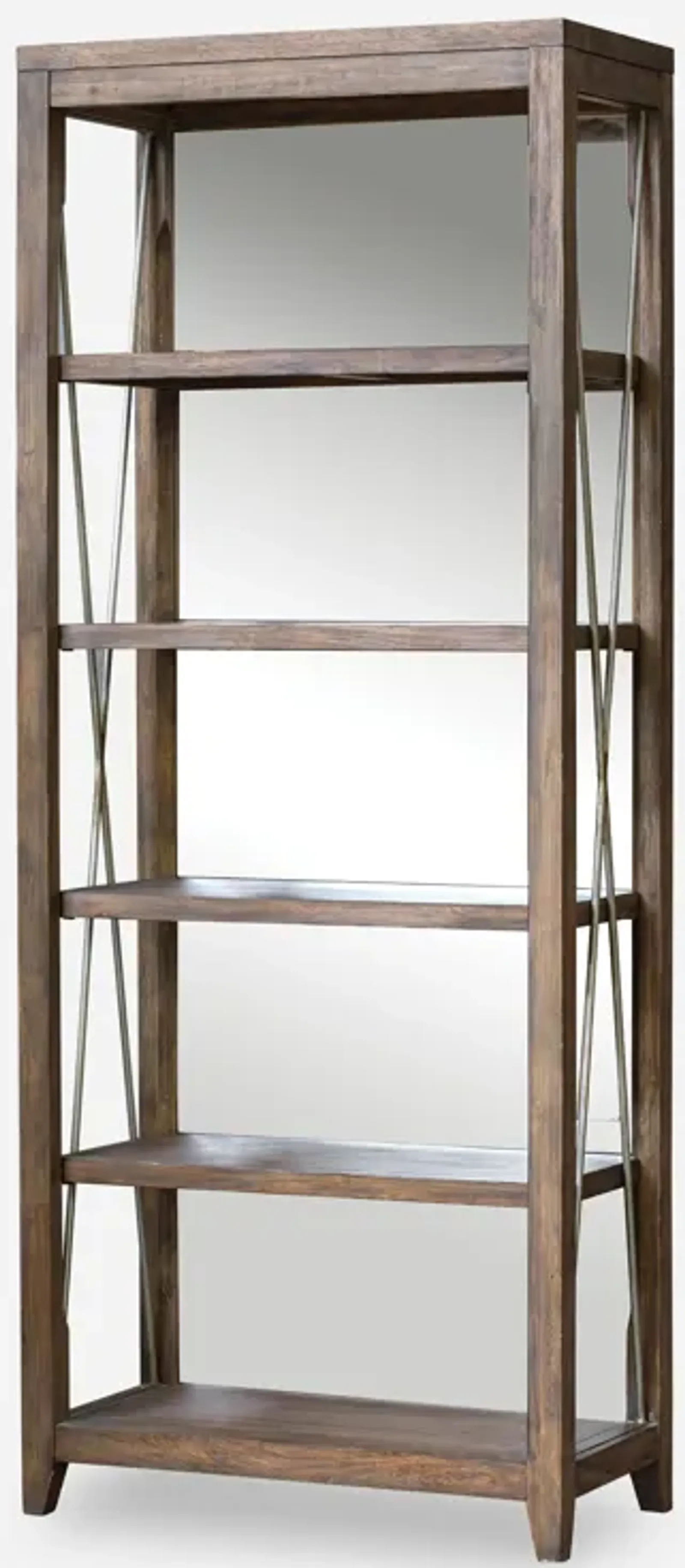 Delancey Weathered Oak Etagere