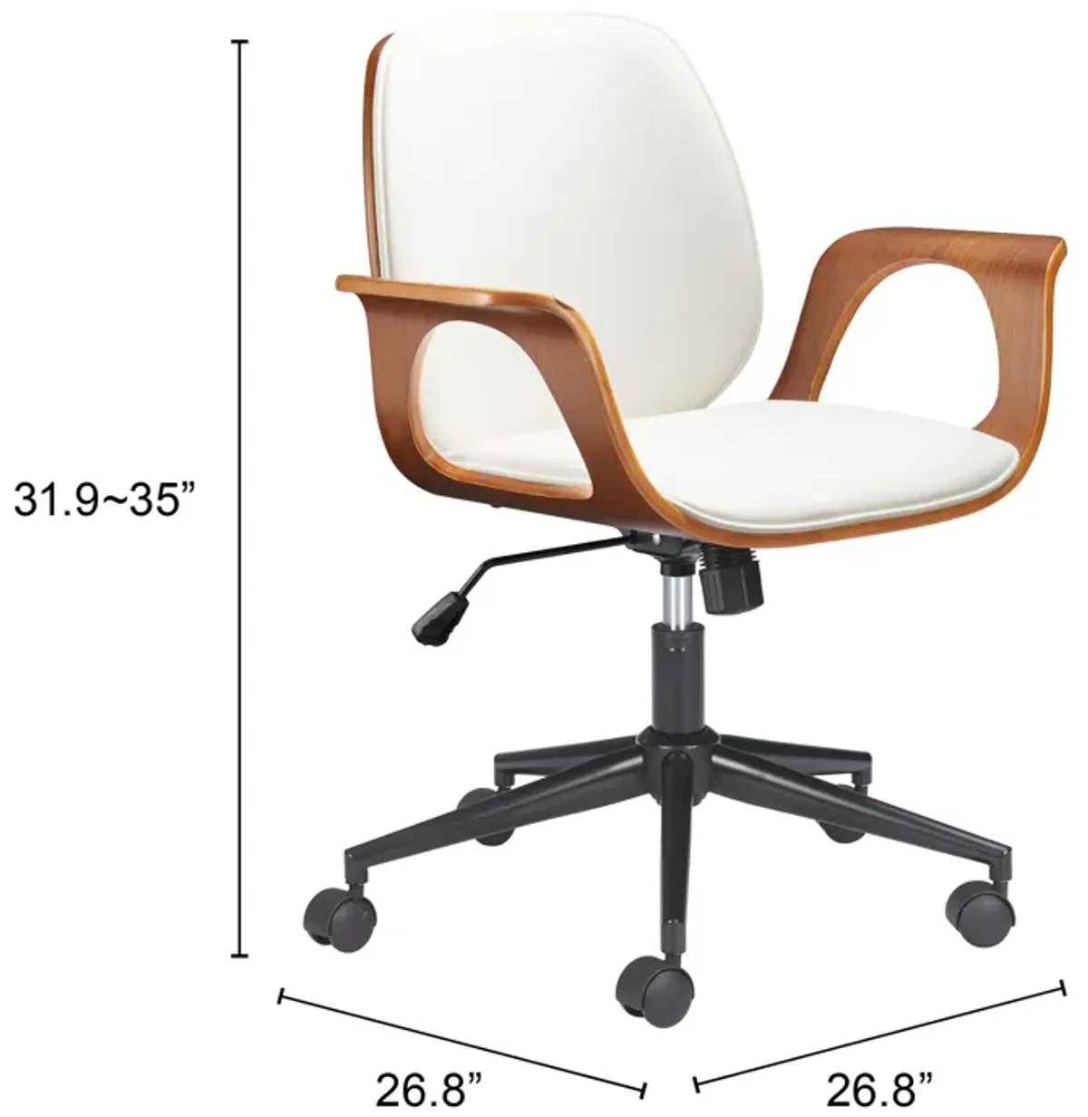 Ali Office Chair White