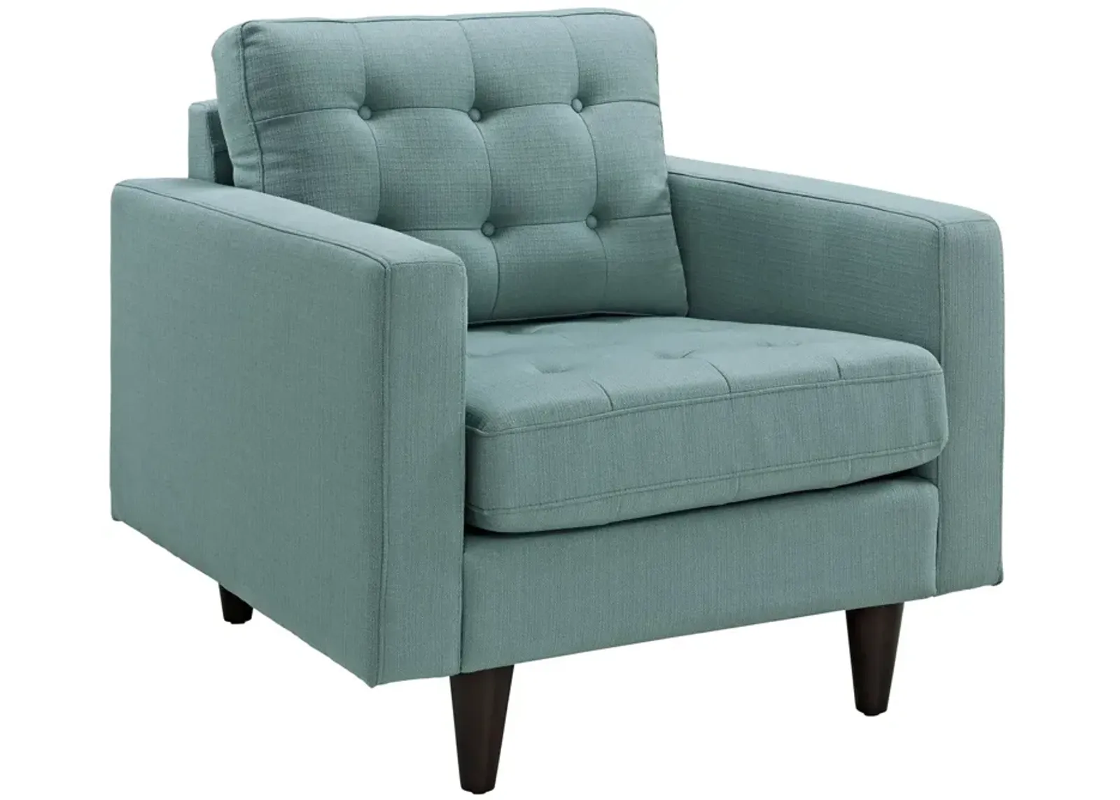 Empress Upholstered Fabric Armchair