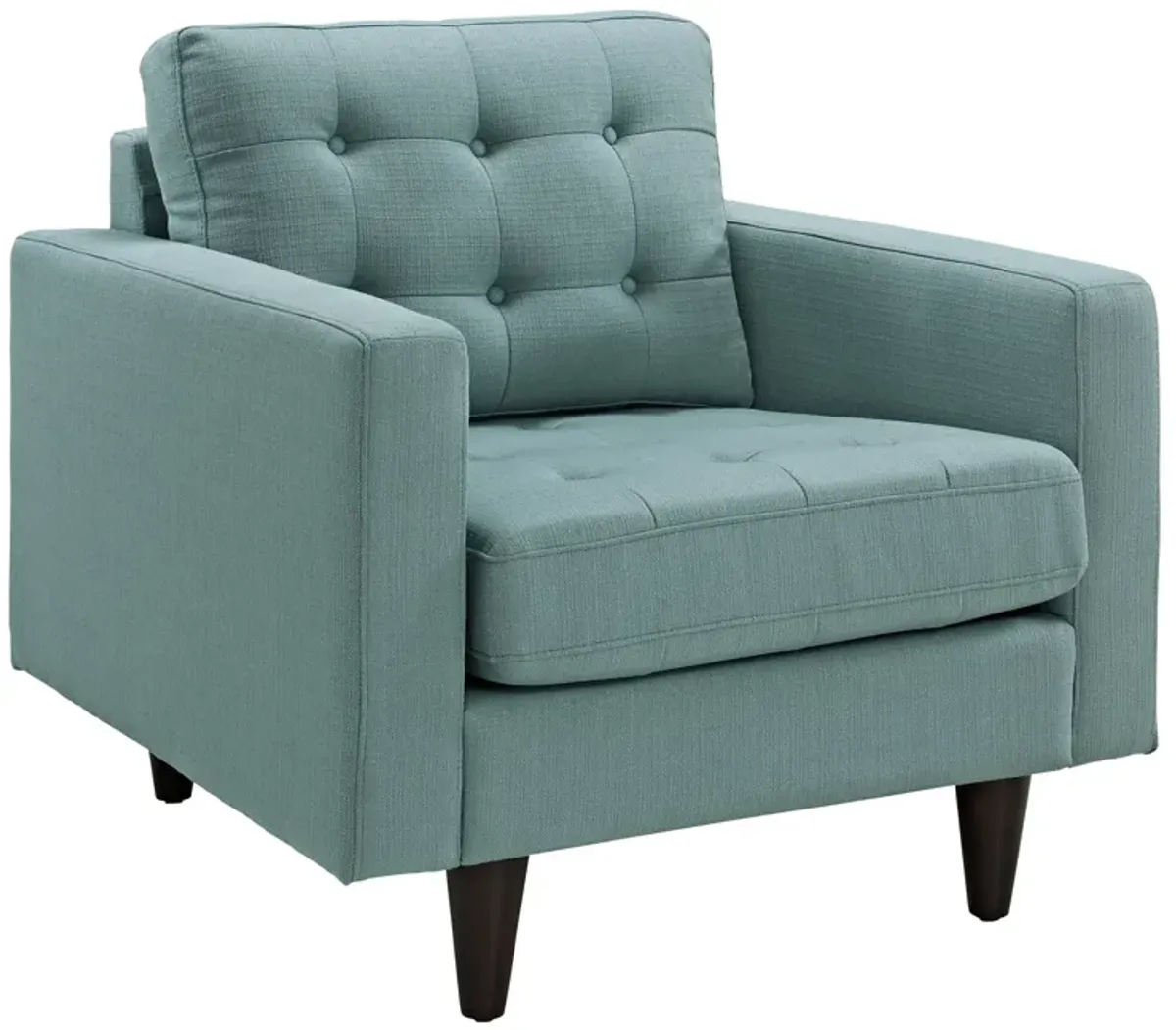 Empress Upholstered Fabric Armchair