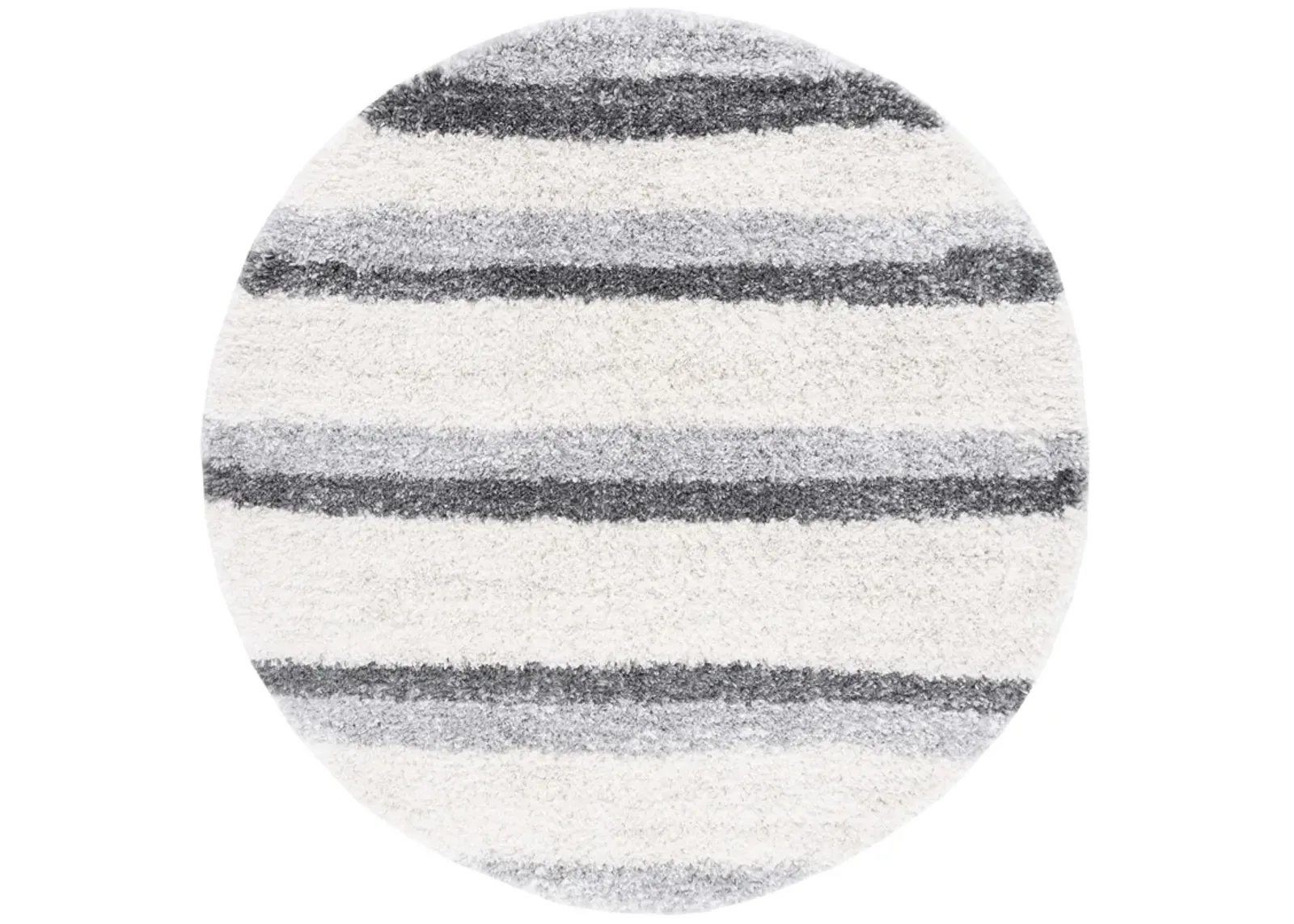 FONTANA SHAG Round Power Loomed 6'-7" X 6'-7" Round Rug