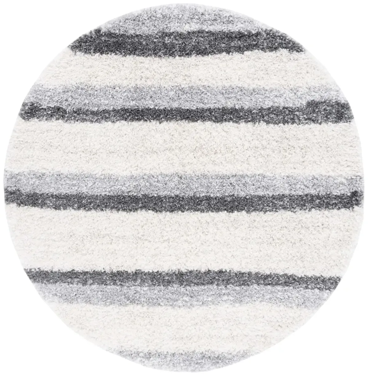 FONTANA SHAG Round Power Loomed 6'-7" X 6'-7" Round Rug