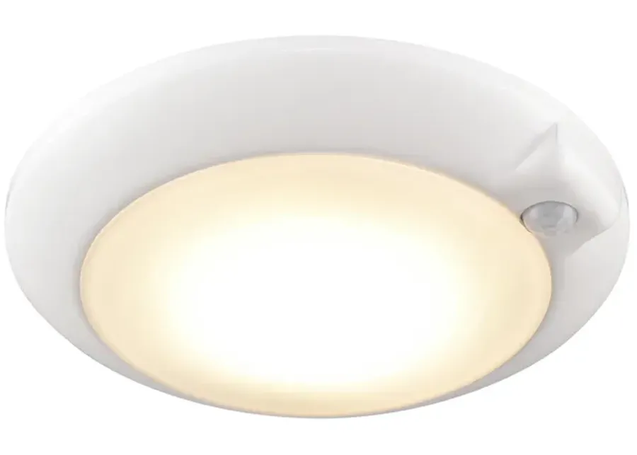 Plandome 6" Wide Integrated LED Flush Mount - White