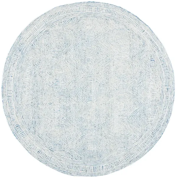 ABSTRACT Hand Tufted 10' x 10' Round area rug