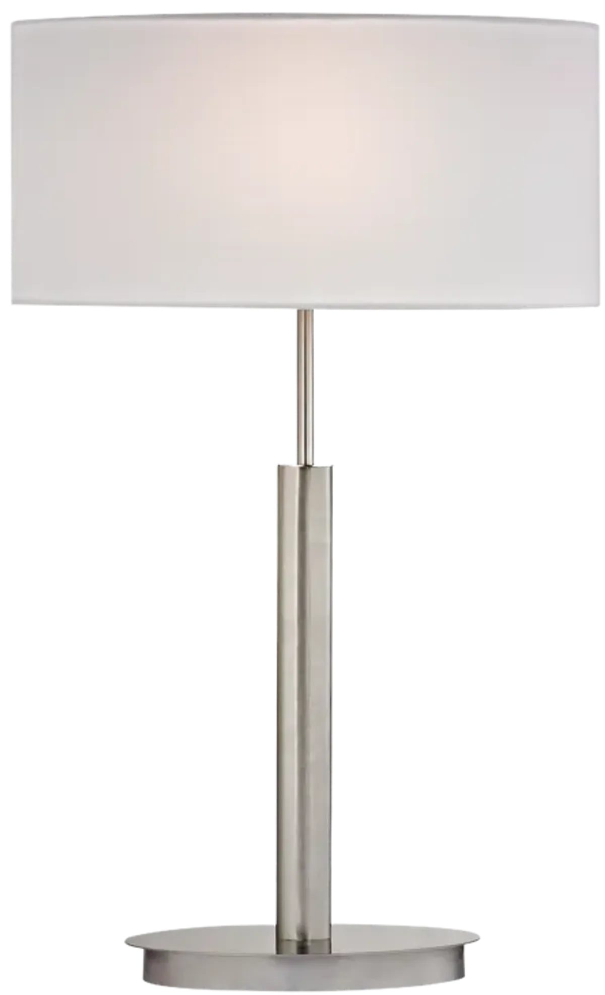 Port Elizabeth 24" High 1-Light Table Lamp - Satin Nickel