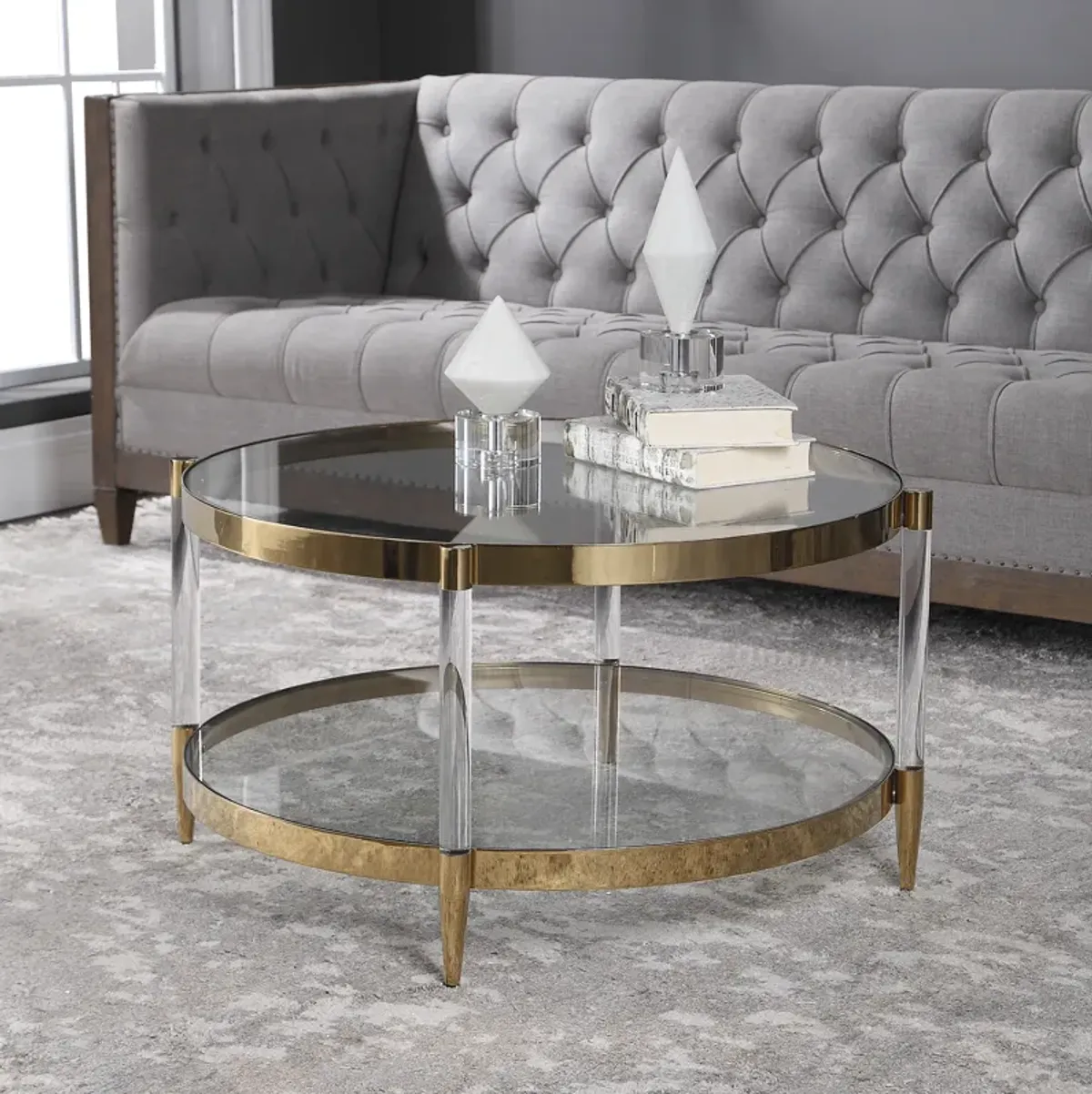 Kellen Glass Coffee Table