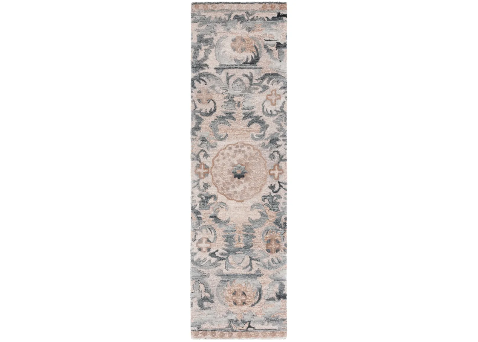 ANATOLIA 404 LIGHT BROWN  2'-3' x 8' Runner Rug