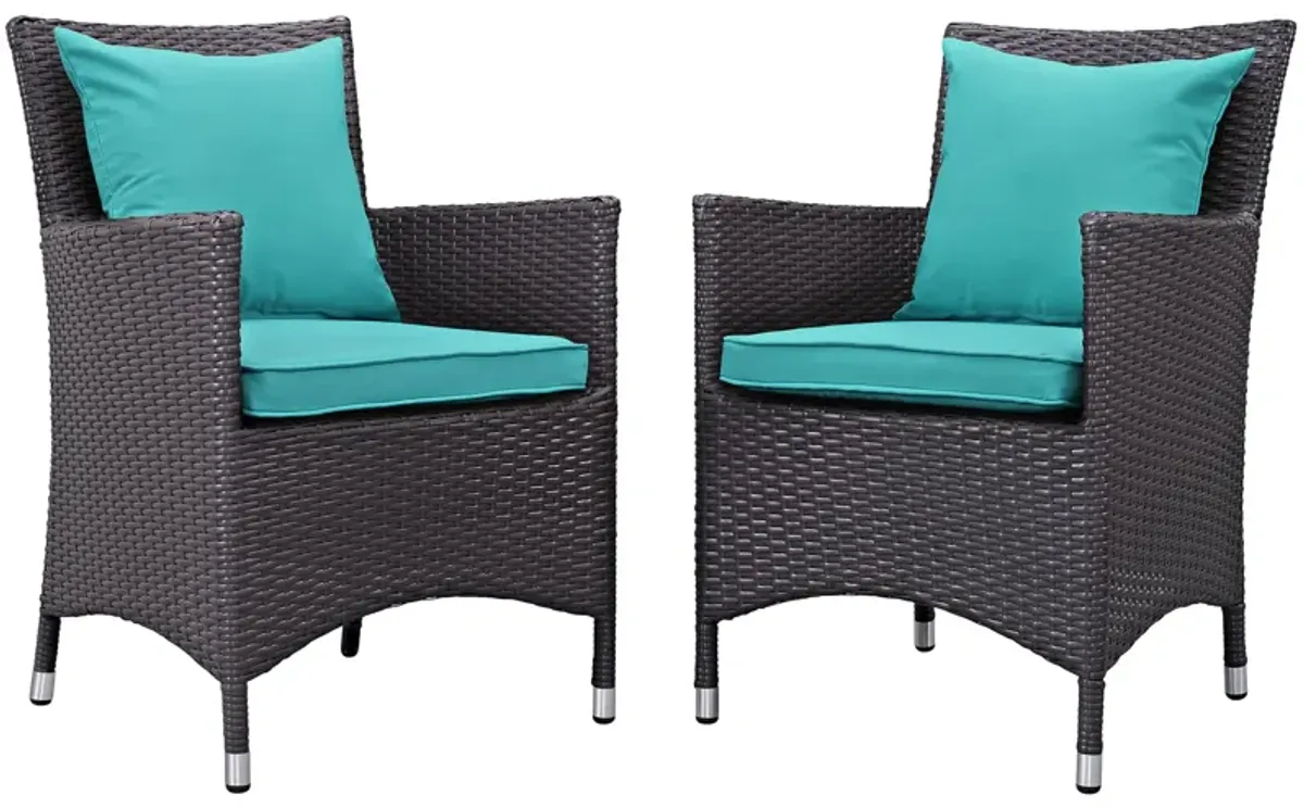 Convene 2 Piece Outdoor Patio Dining Set