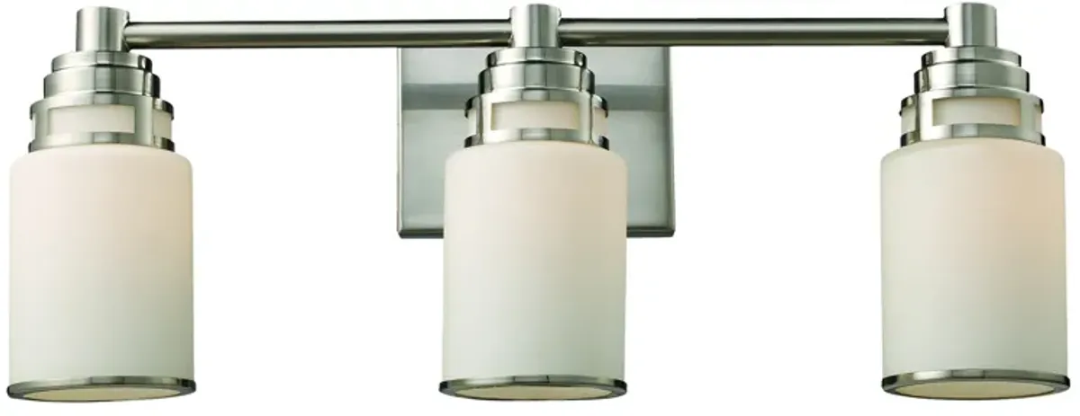 Bryant 23" Wide 3-Light Vanity Light - Satin Nickel