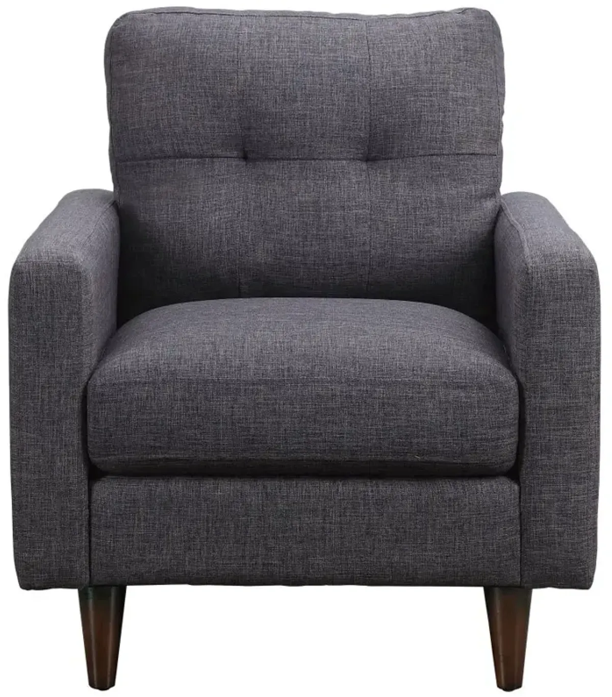 Watsonville Tufted Back Chair Grey