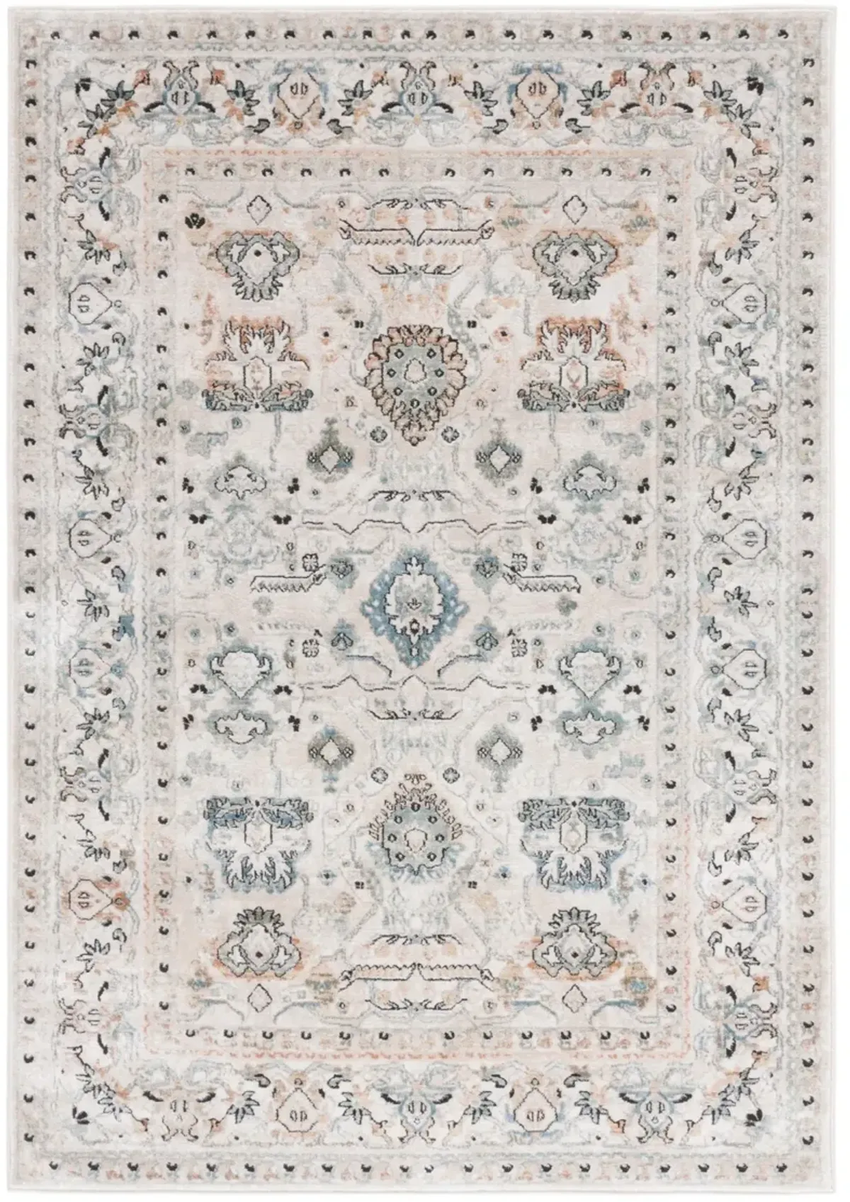 MSR1934 BRIGHTON GREY  5' x 7' Medium Rectangle Rug