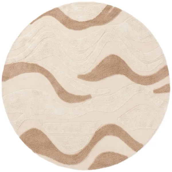 VERMONT Hand Tufted 6' x 6' Round area rug