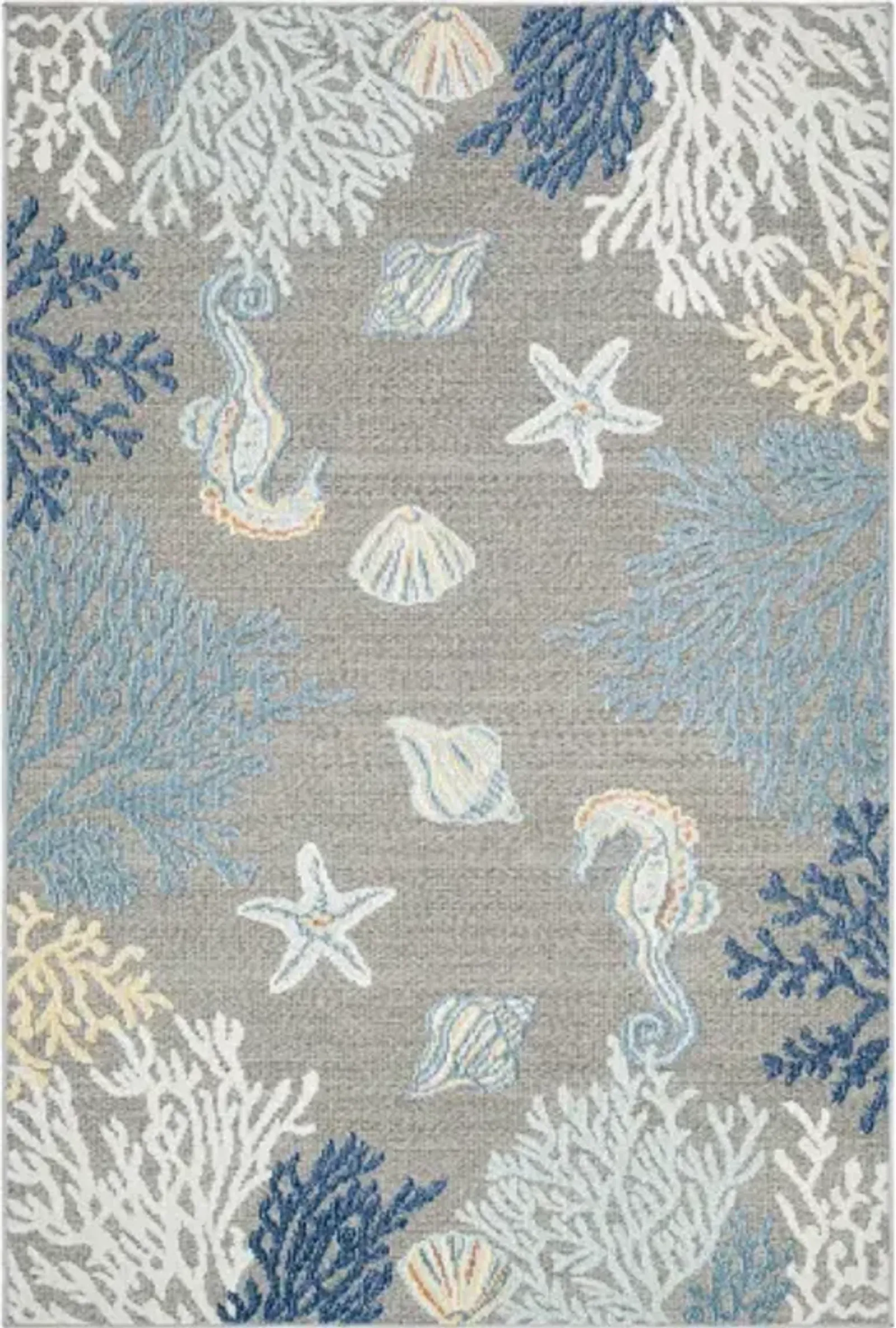 Lakeside LKD-2311 5'3" x 7' Machine Woven Rug