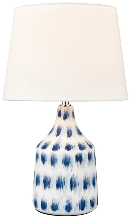 Colmar 18" High 1-Light Table Lamp - Blue