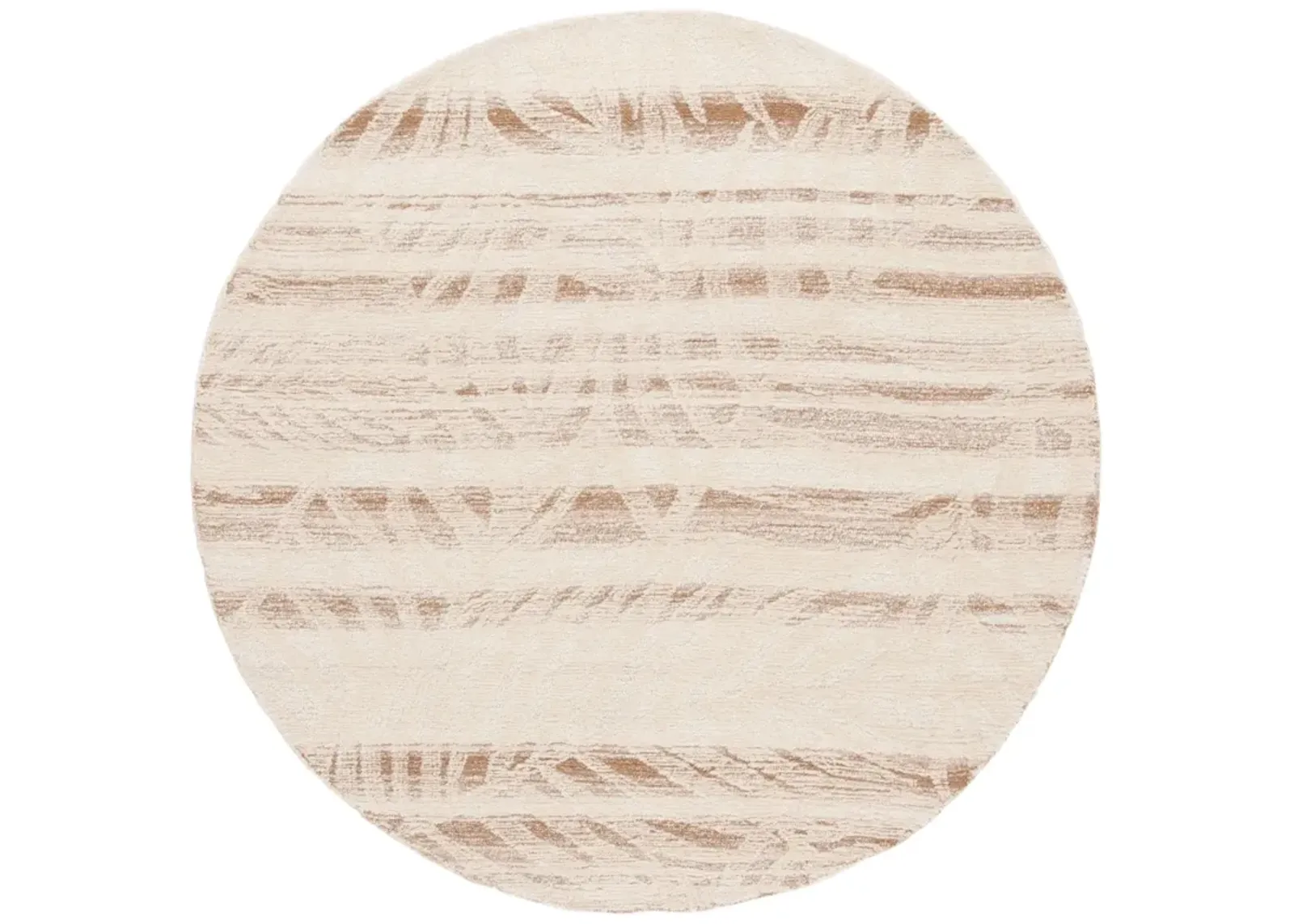 METRO 775 BEIGE  6' x 6' Round Round Rug