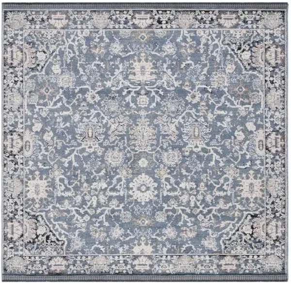 VIVALDI 561 Blue  6'-7' X 6'-7' Square Square Rug