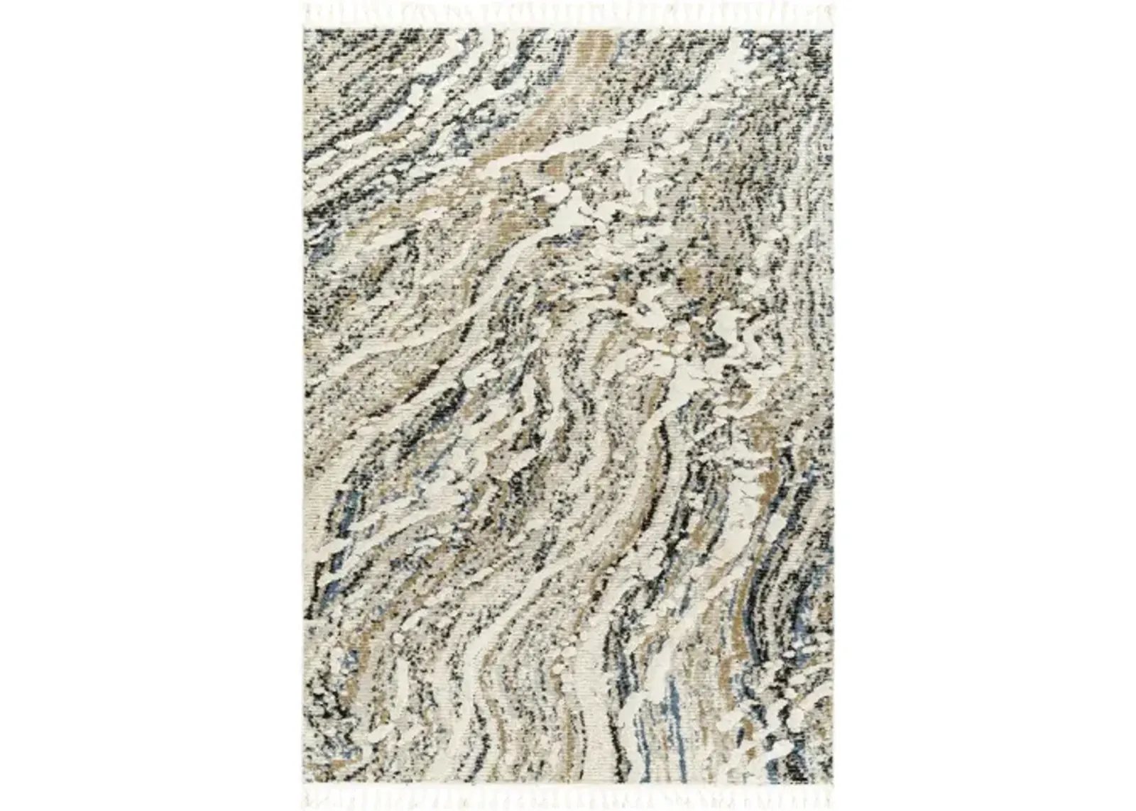 Rudy RDY-2302 6'7" x 9' Machine Woven Rug