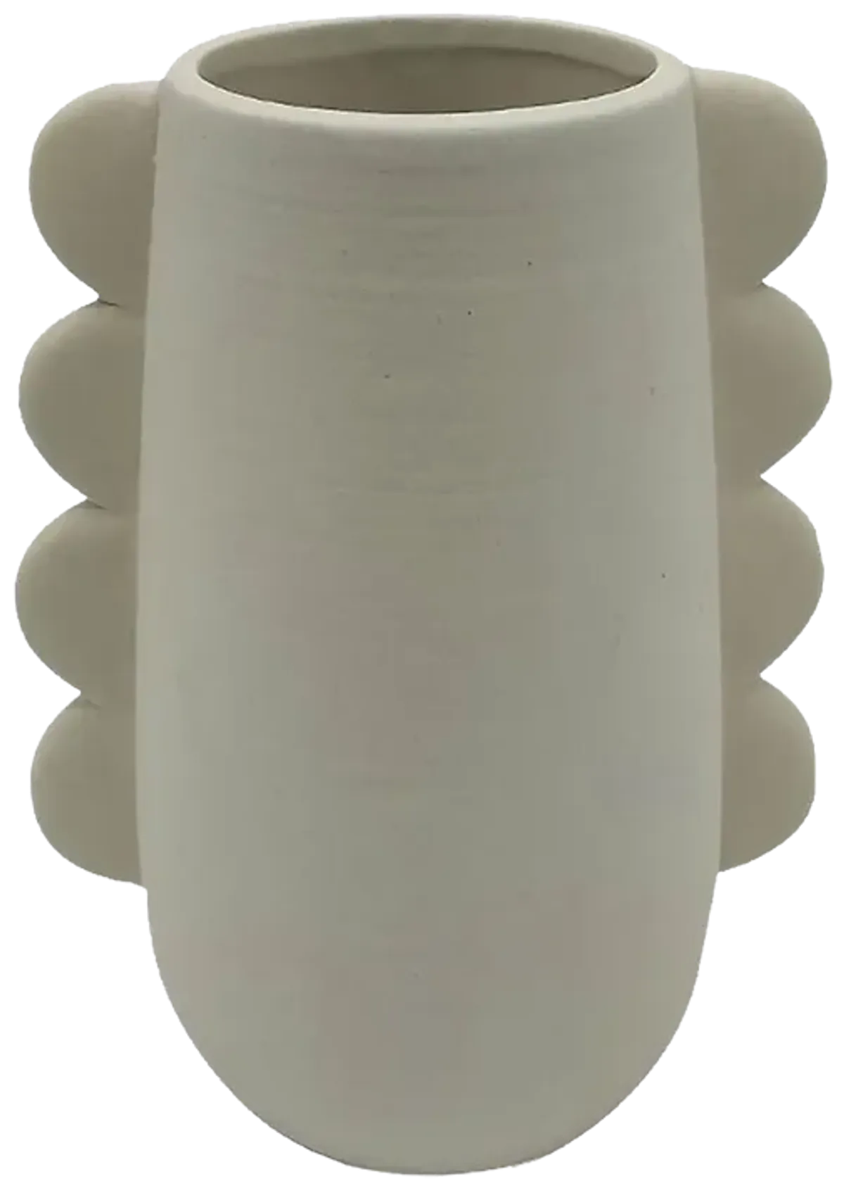 Dol, 7" Eared Vase, Cotton