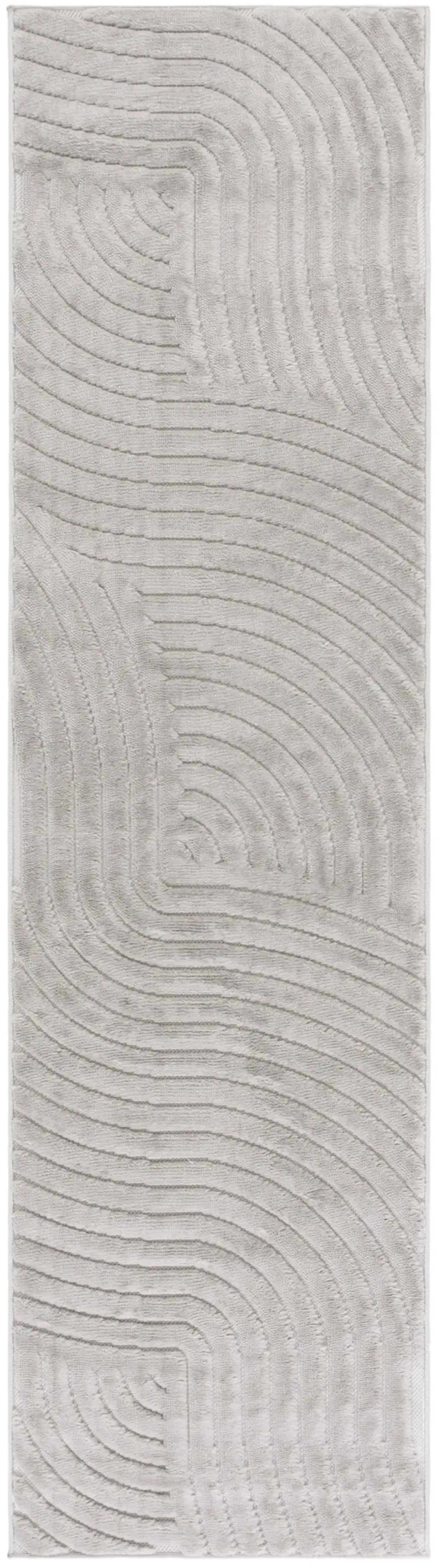 SELENA 680 GREY 2'-2' x 8' Runner Rug