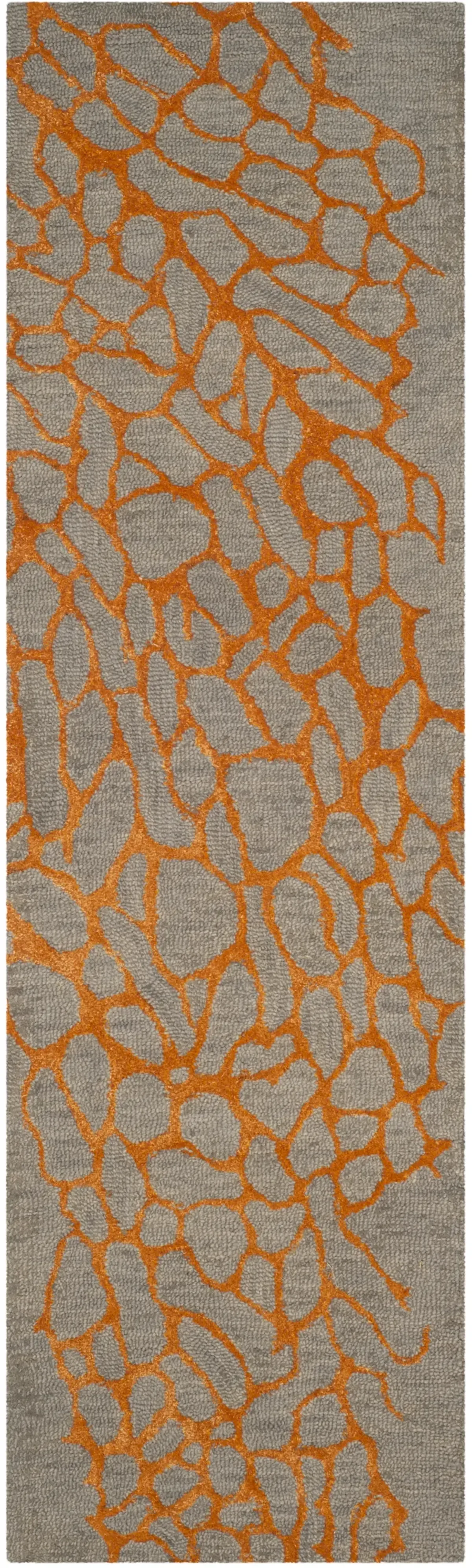 BLOSSOM Hand Hooked 2'-3' x 12' runner