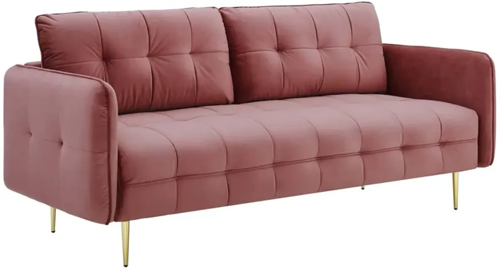 Cameron Tufted Performance Velvet Sofa