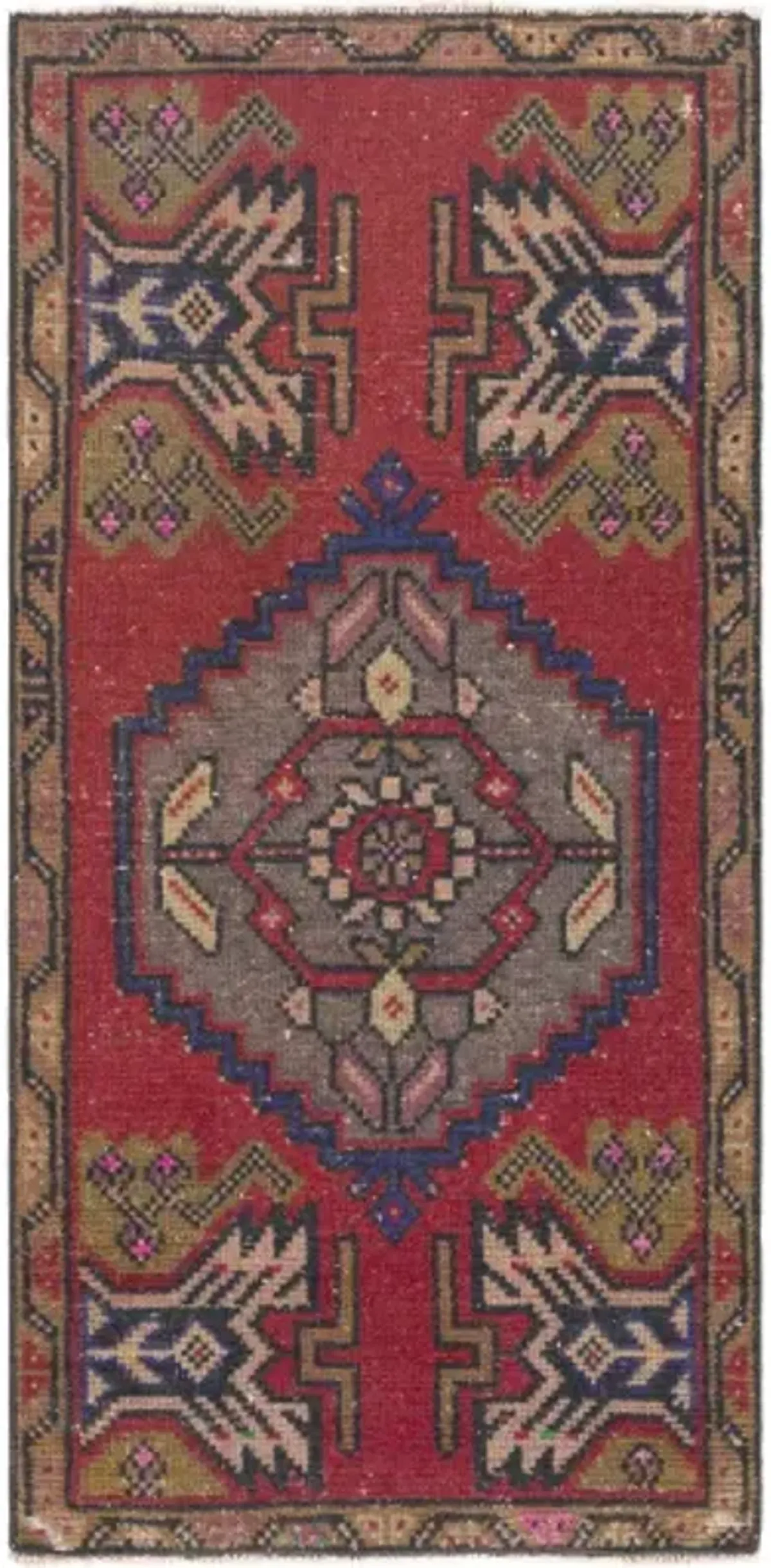 One of a Kind 1'8'' x 3'5'' Rug