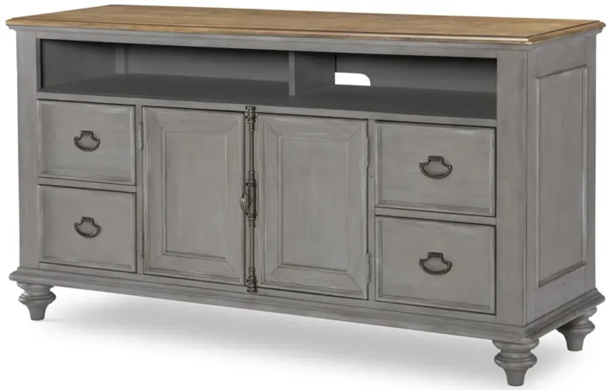 Kingston (Sandalwood Brown + Tweed Gray) Console