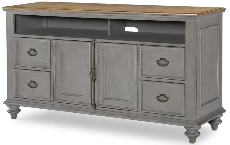 Kingston (Sandalwood Brown + Tweed Gray) Console