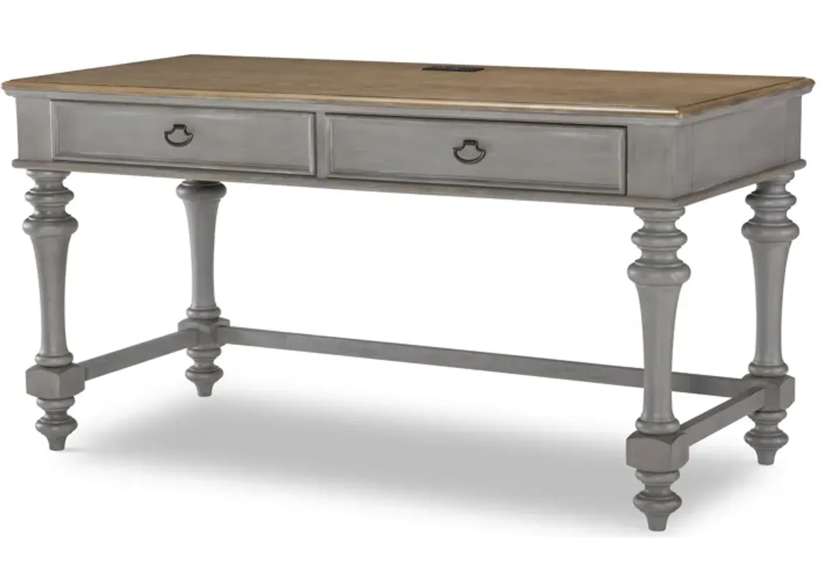 Kingston (Sandalwood Brown + Tweed Gray) Desk