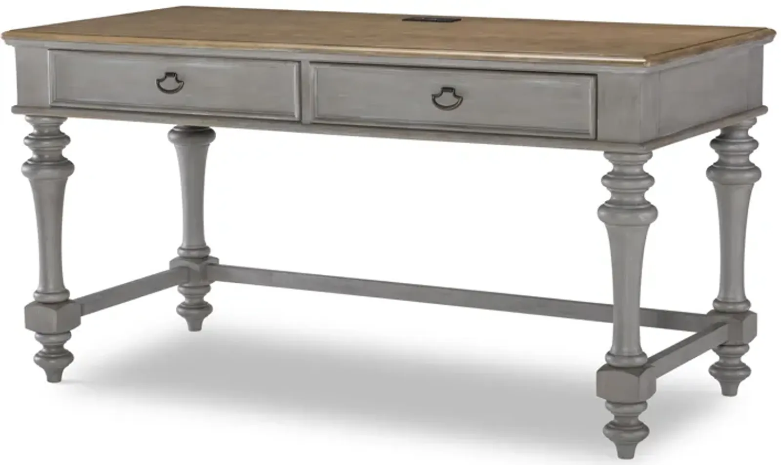 Kingston (Sandalwood Brown + Tweed Gray) Desk