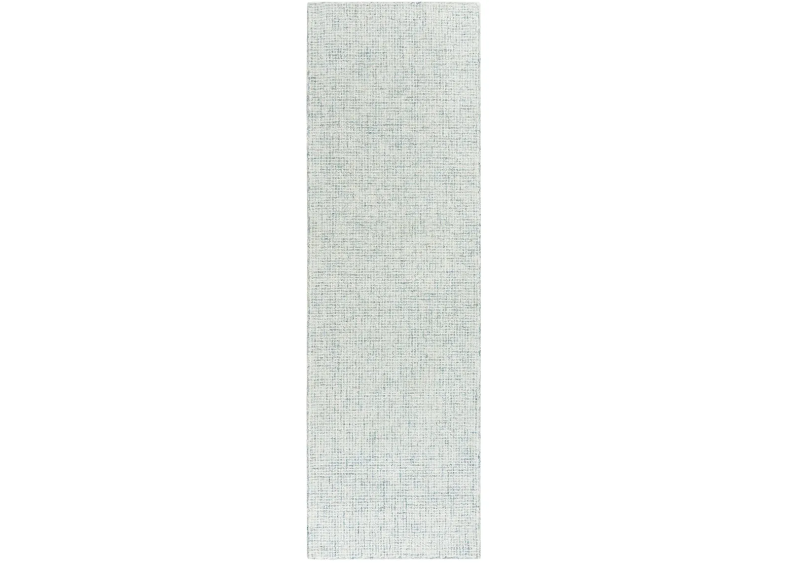 Brindleton Blue/Natural Tweed Wool 2'6" x 8' Runner Rug