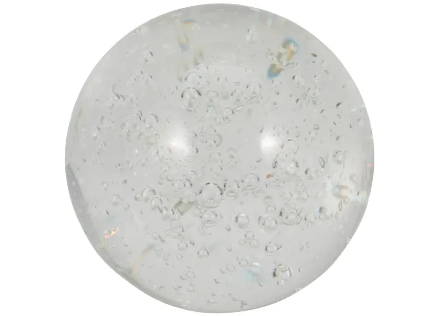 Crystal Ball 3", Clear