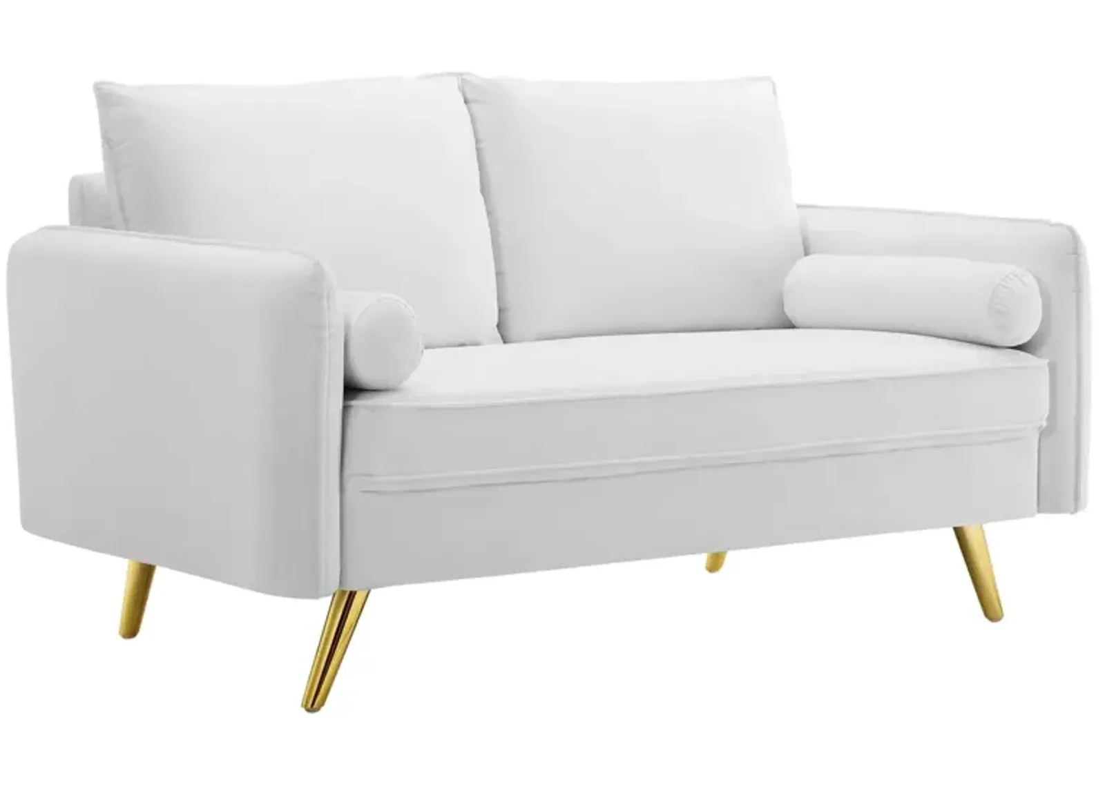 Revive Performance Velvet Loveseat