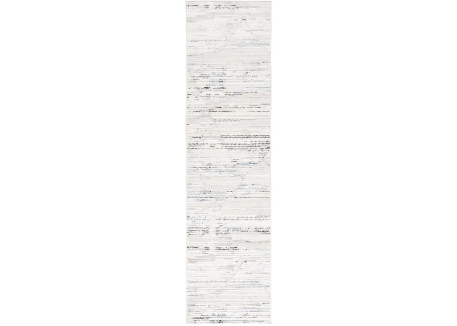 QUINCY 112 IVORY  2'-2' x 8' Runner Rug