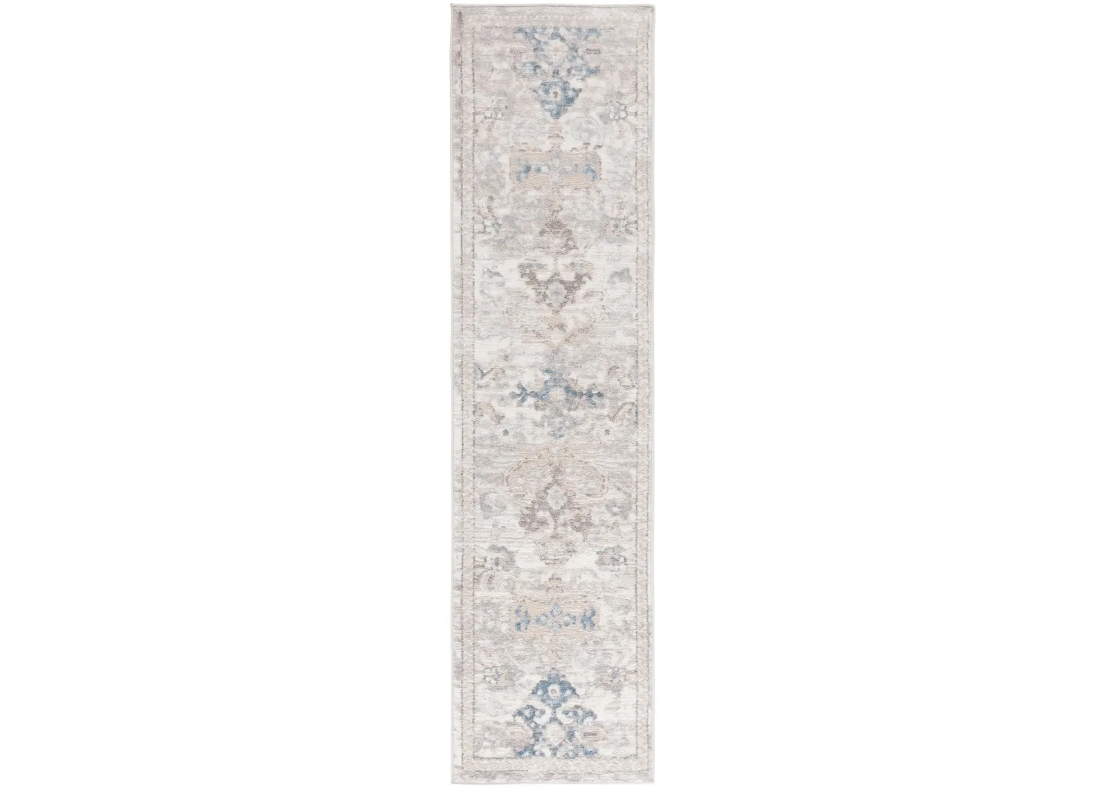 QUINCY 102 IVORY  2'-2' x 8' Runner Rug