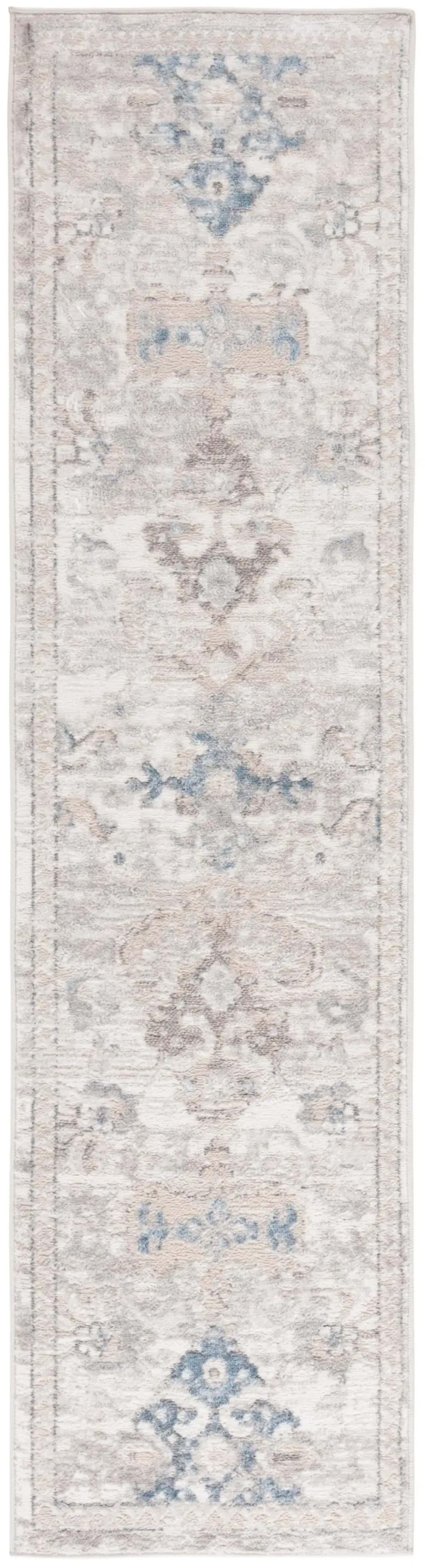 QUINCY 102 IVORY  2'-2' x 8' Runner Rug