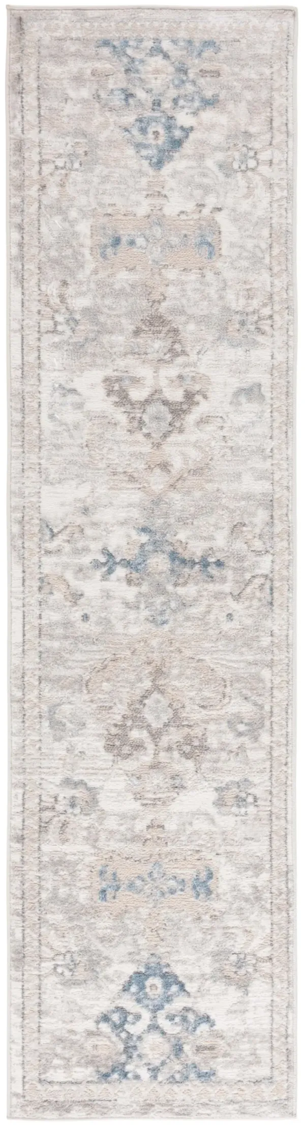 QUINCY 102 IVORY  2'-2' x 8' Runner Rug